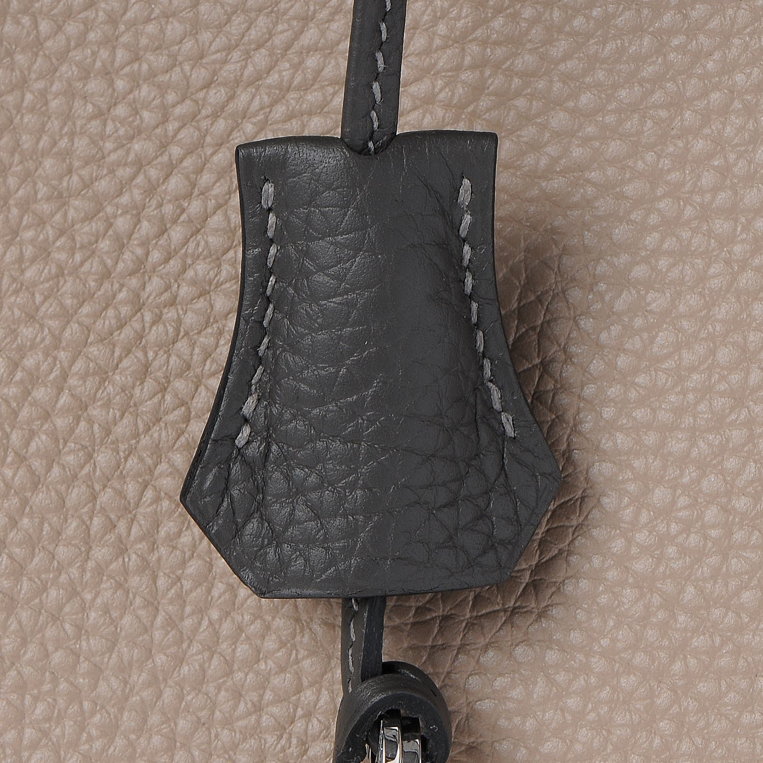 Hermes Togo Horseshoe Tri Color Kelly Retourne 40 Etain Gris Tourterelle Graphite 12 of 41