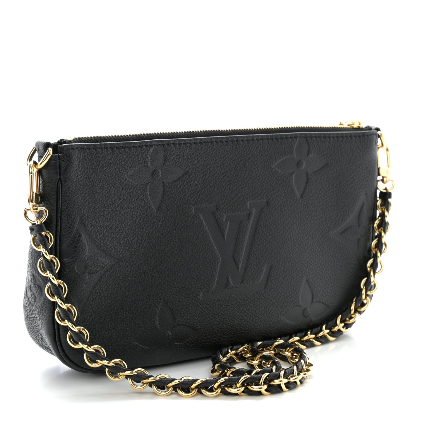 Empreinte Monogram Giant Multi Pochette Accessories Large Pochette Black