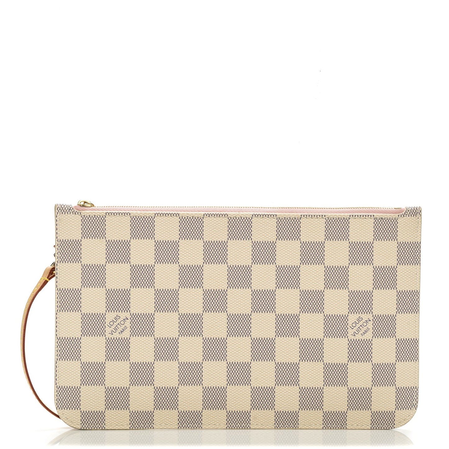 Damier Azur Neverfull MM GM Pochette Rose Ballerine