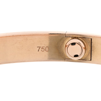 Cartier 18K Pink Gold LOVE Bracelet 18 5 of 6