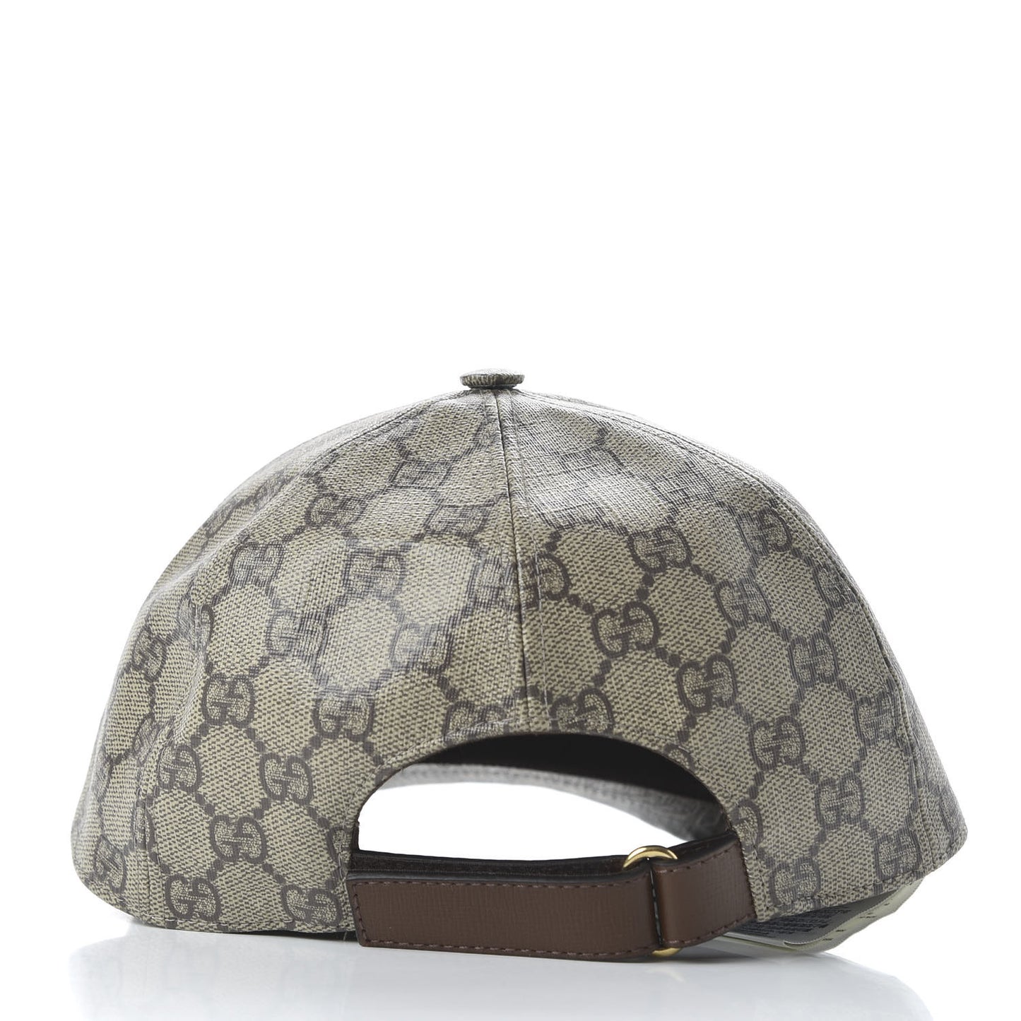 GG Supreme Monogram Boutique Print Baseball Hat M Beige