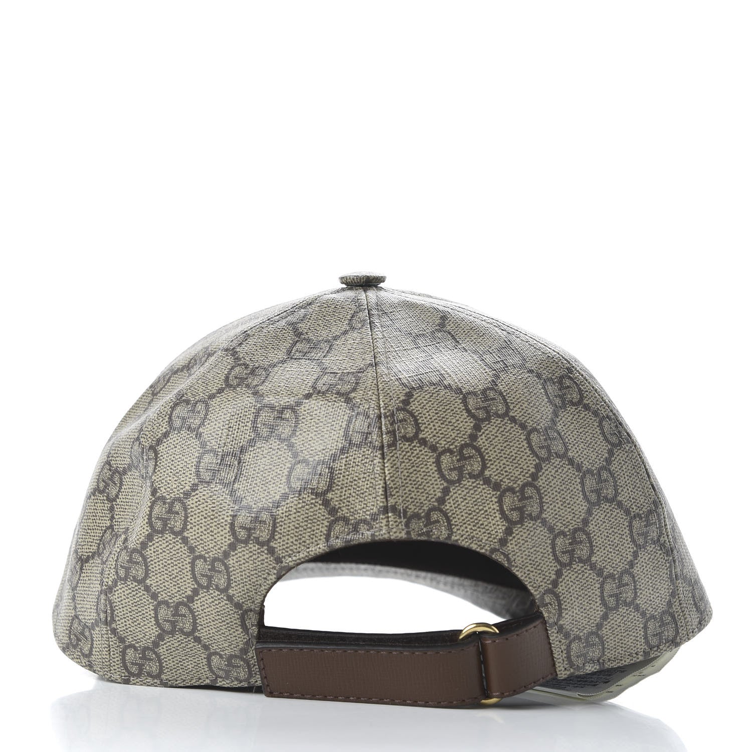 Gucci GG Supreme Monogram Boutique Print Baseball Hat M Beige 6 of 9