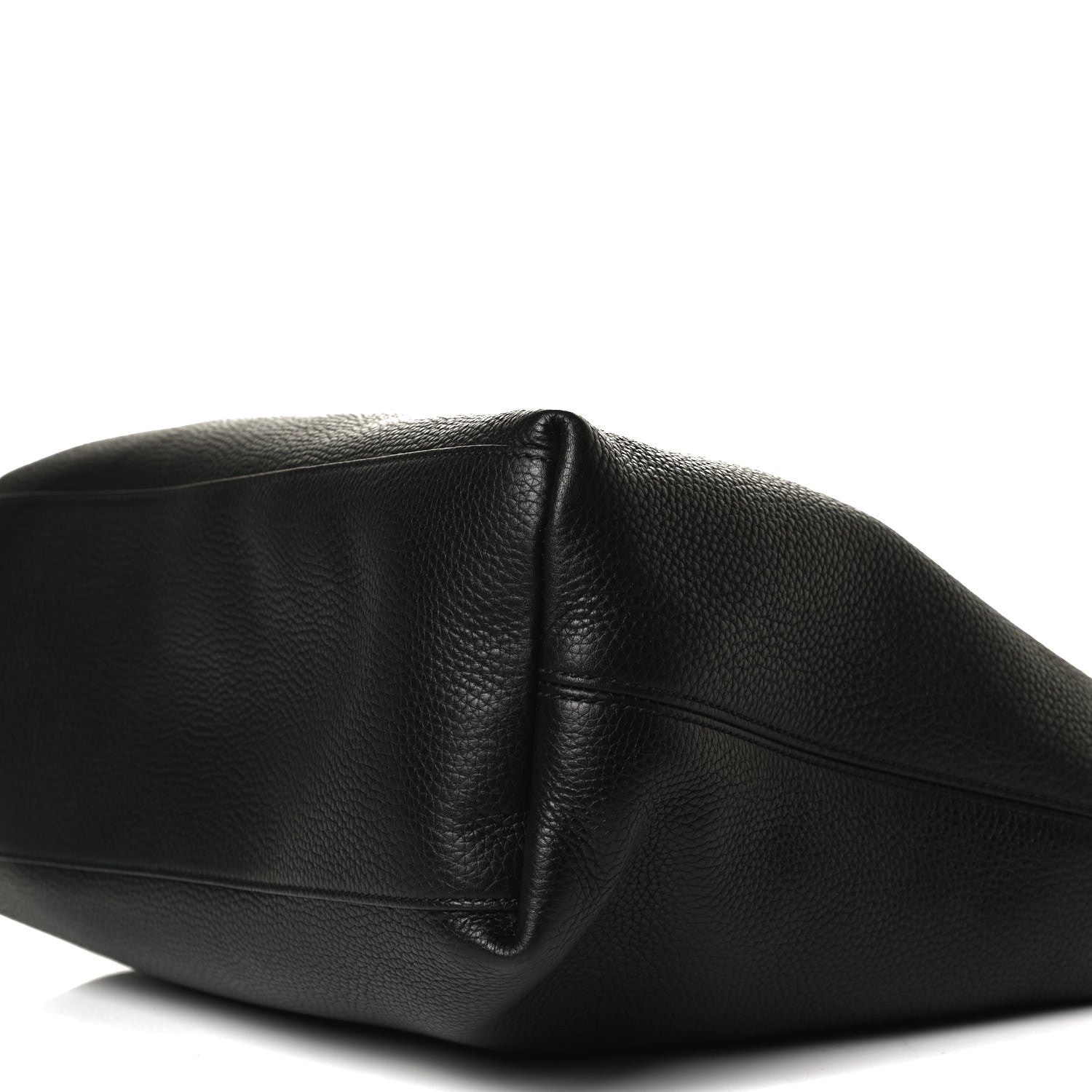 Gucci Pebbled Calfskin Medium Soho Chain Shoulder Bag Black 10 of 12