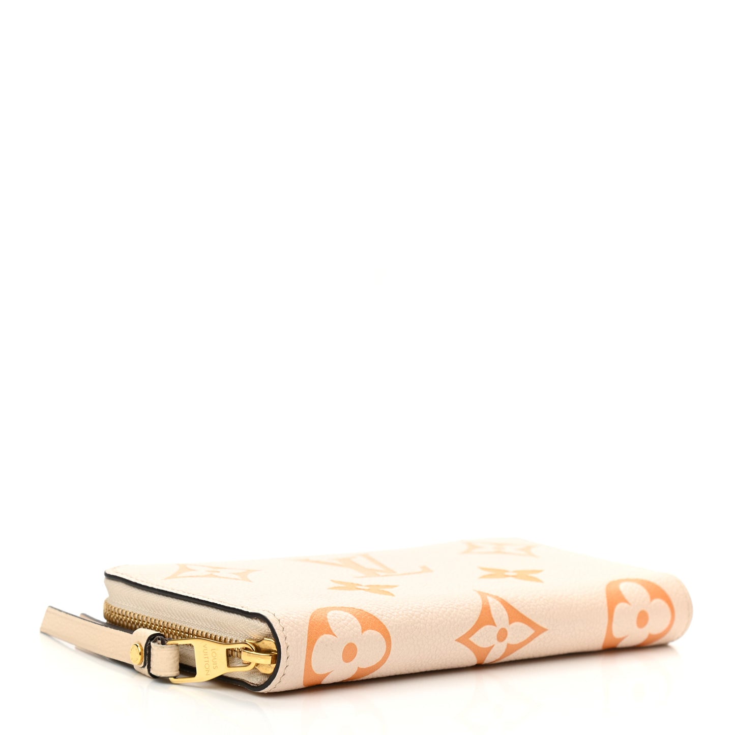 Empreinte Monogram Giant By The Pool Zippy Wallet Cream Saffron