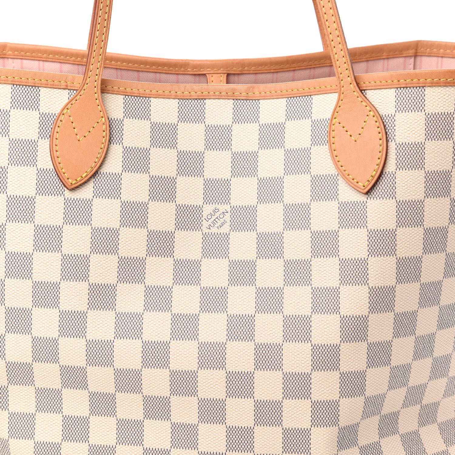 Louis Vuitton Damier Azur Neo Neverfull MM Rose Ballerine 11 of 11