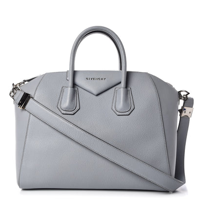 Givenchy Sugar Goatskin Medium Antigona Pearl Grey 1 of 18