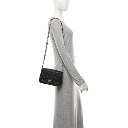 Chanel Caviar Quilted Mini CC You Flap Black 2 of 10