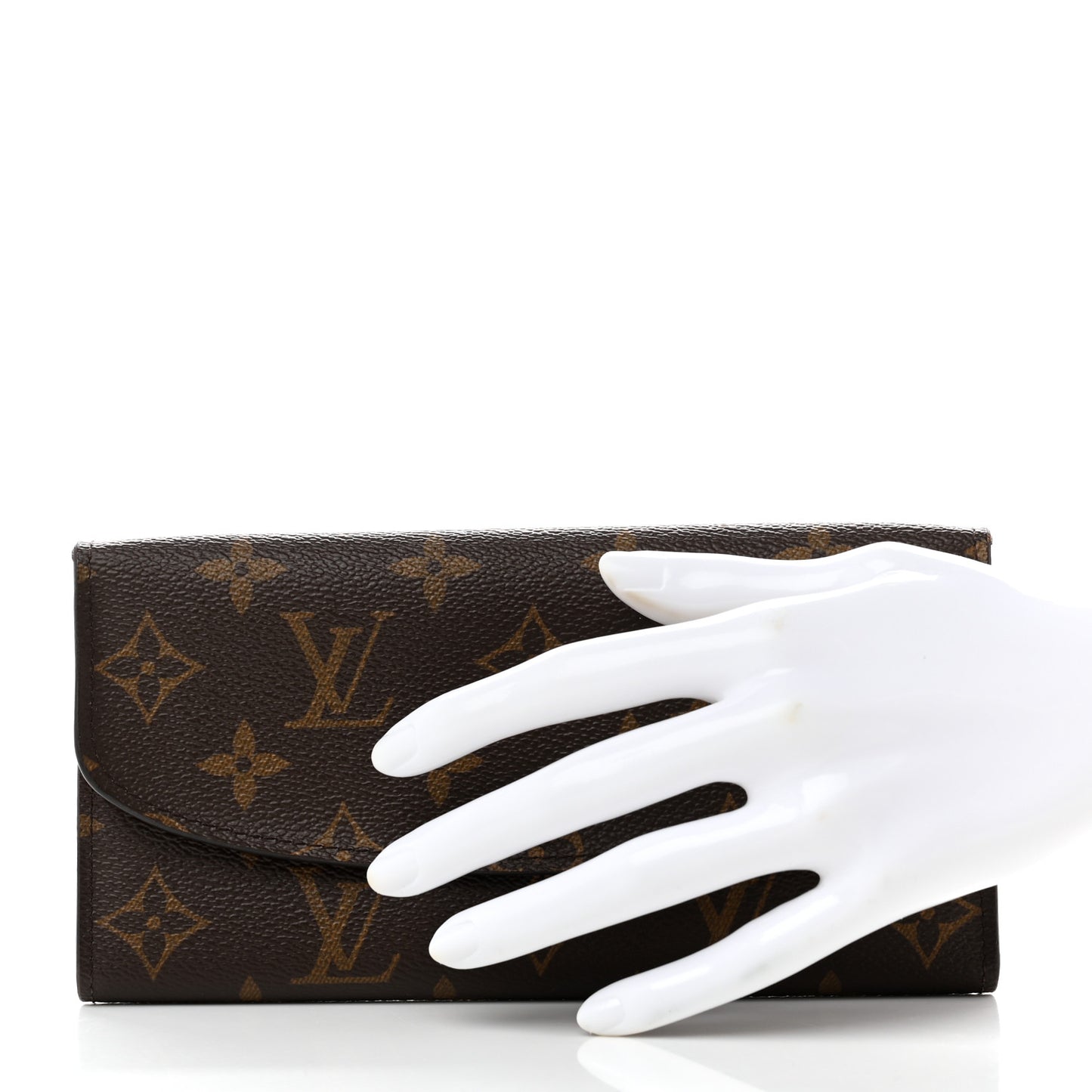 Monogram Emilie Wallet Poppy