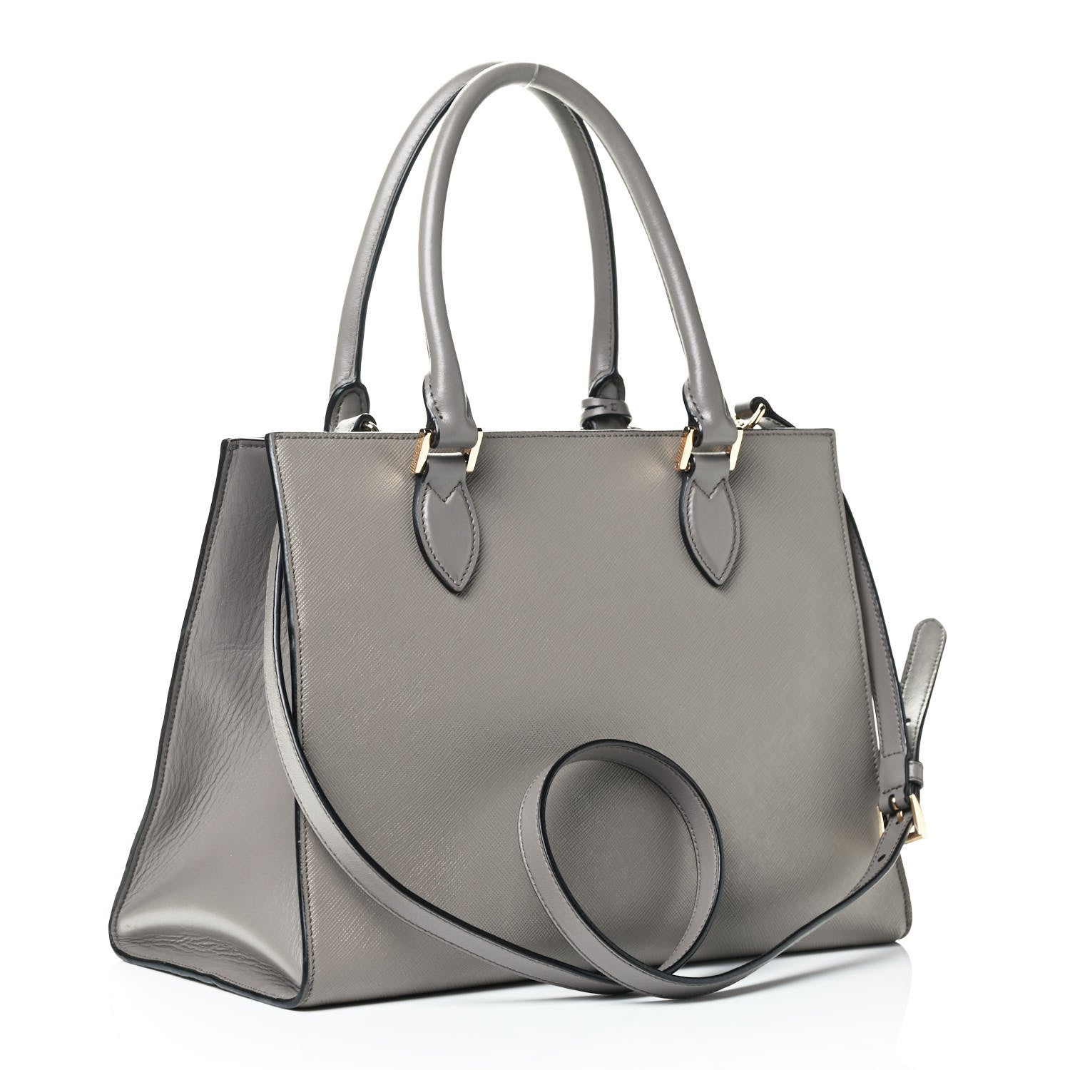 Prada Saffiano Soft Tote Argilla 2 of 4