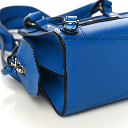 Balenciaga Smooth Calfskin Neo Classic Silver Hardware Mini City Bleu 9 of 13