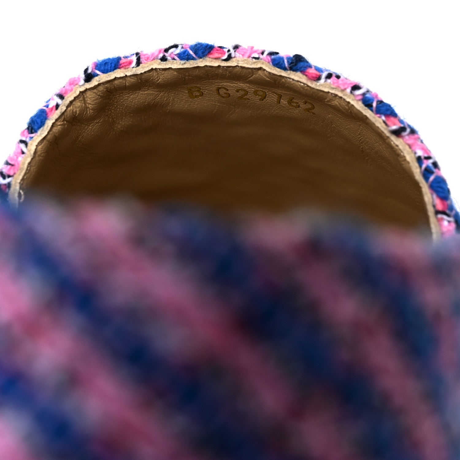 Chanel Tweed CC Espadrilles 39 Blue Pink 8 of 8