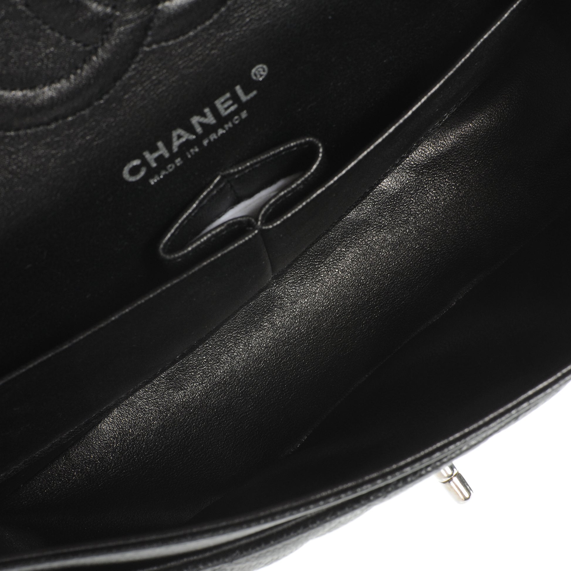 Chanel Caviar Quilted Medium Double Flap Black 11 of 11
