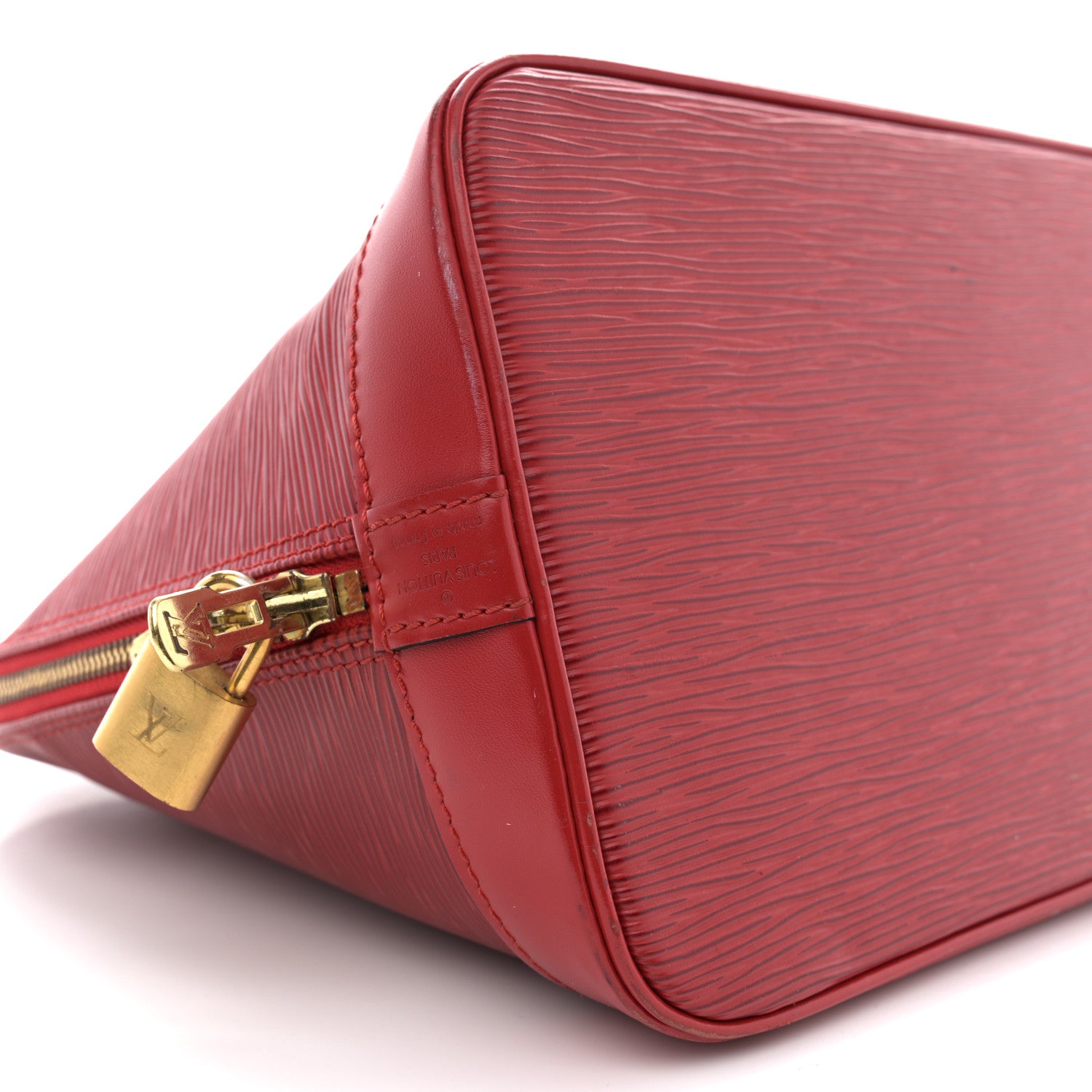 Louis Vuitton Epi Alma PM Castillan Red 10 of 16