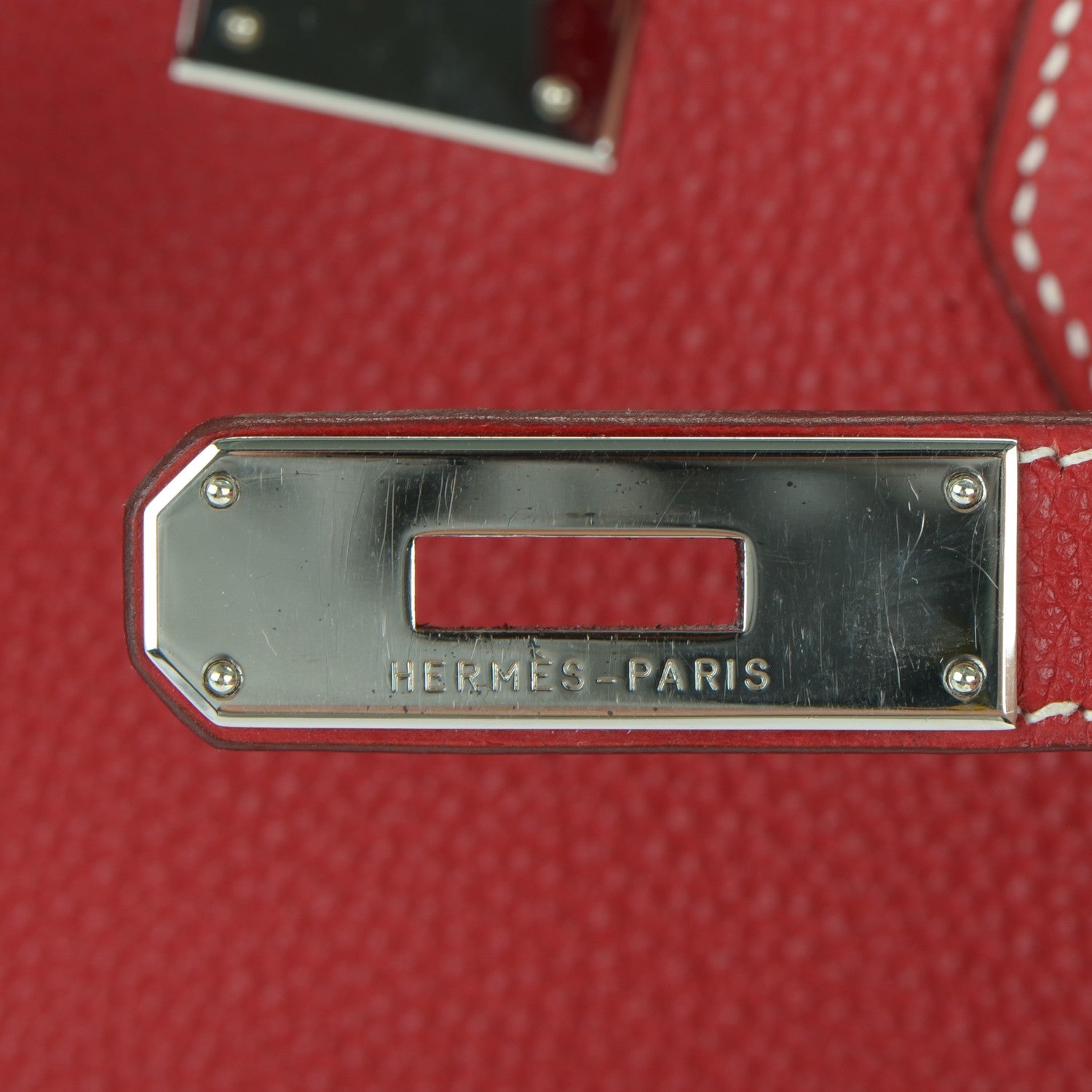 Hermes Togo Birkin 35 Rouge Vif 8 of 24