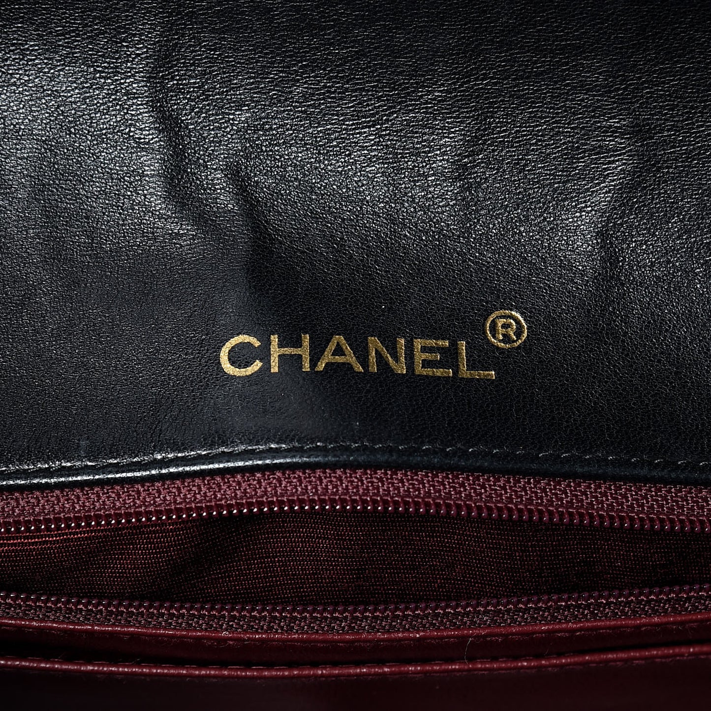 Lambskin Quilted Medium Single Flap Black