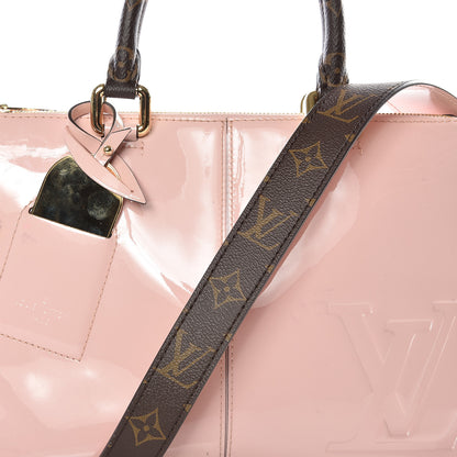 Louis Vuitton Patent Calfskin Miroir Tote Rose Ballerine 13 of 13