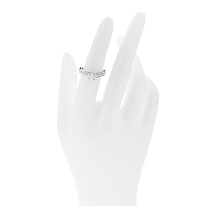 Cartier Platinum Diamond .80ct Solitaire 1895 Engagement Ring 51 5.75 2 of 5