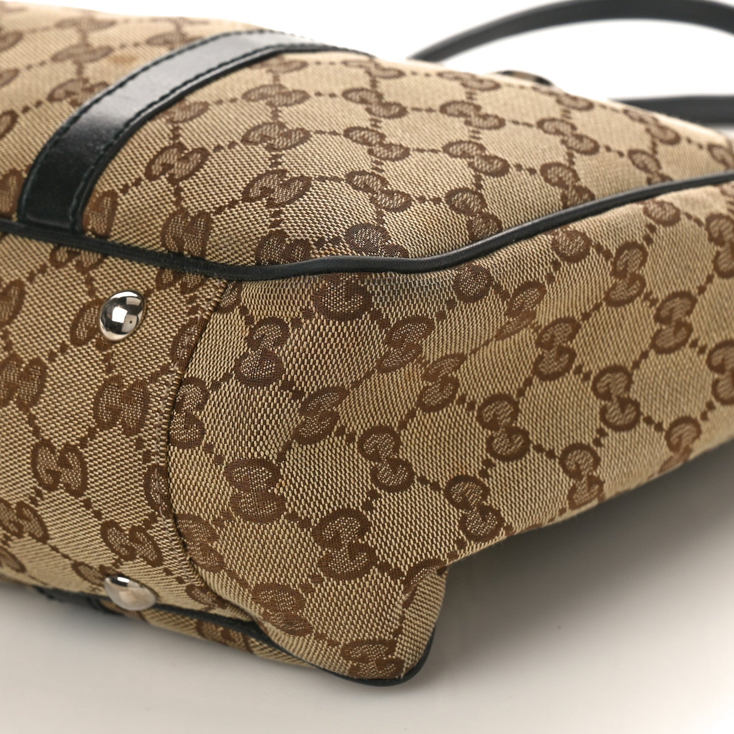 Gucci Monogram Medium Twins Tote Black 9 of 9