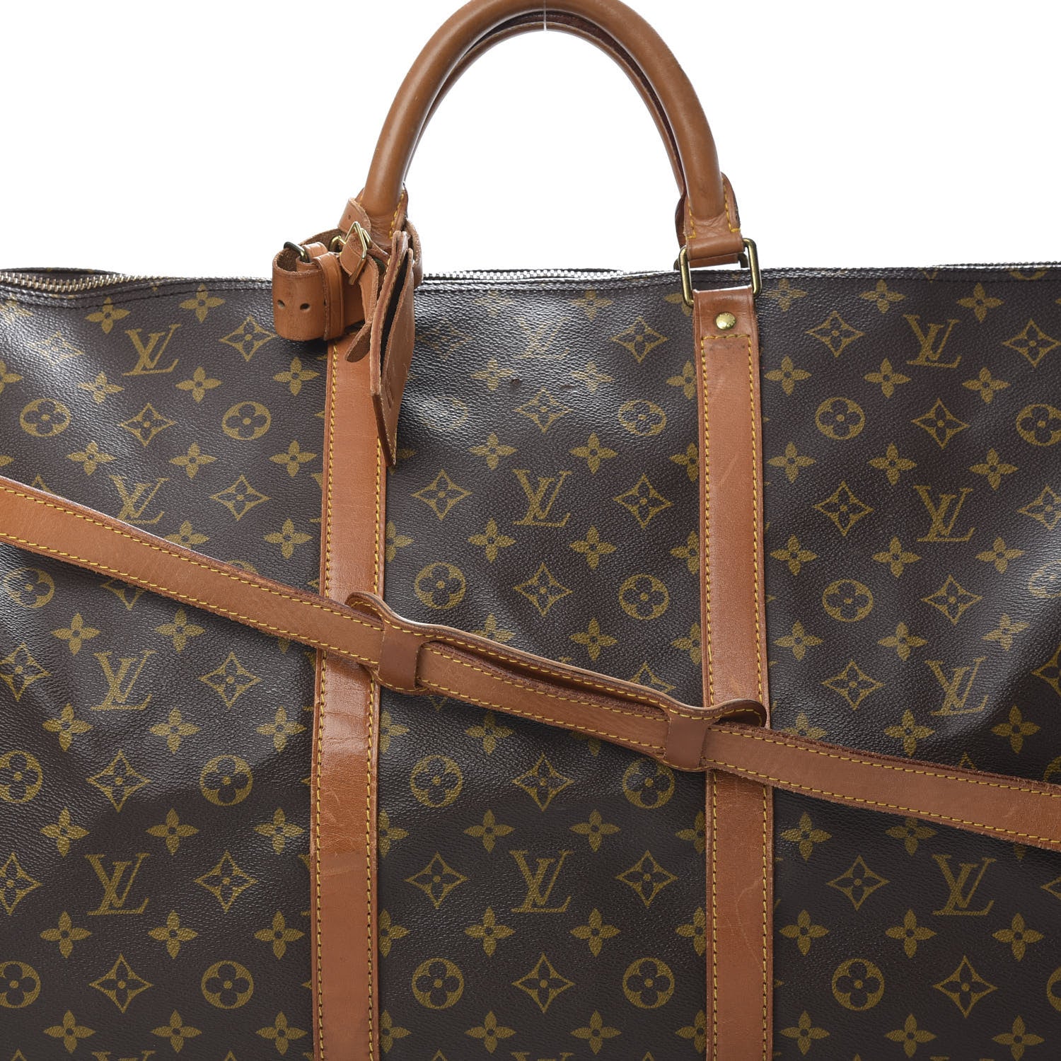 Louis Vuitton Monogram Keepall Bandouliere 60 7 of 19