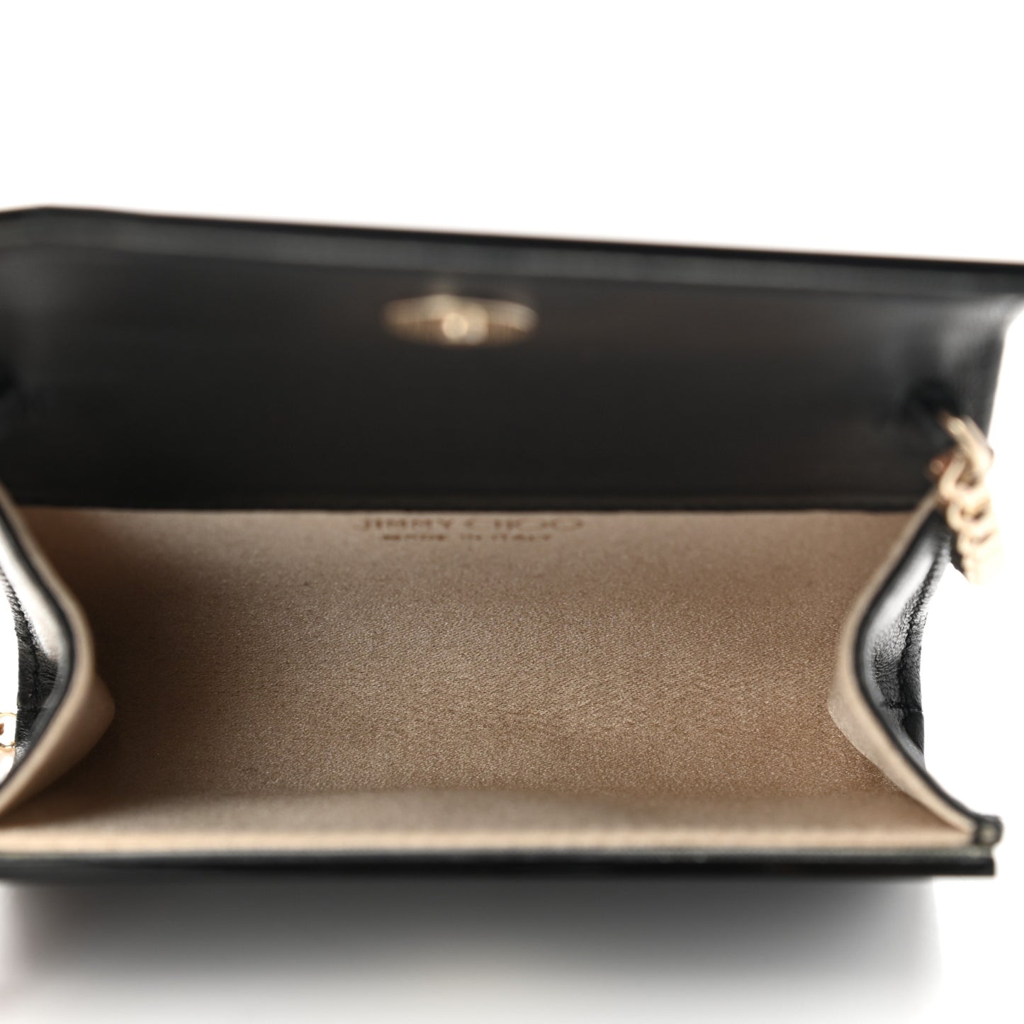 Acrylic Micro Candy Clutch Black