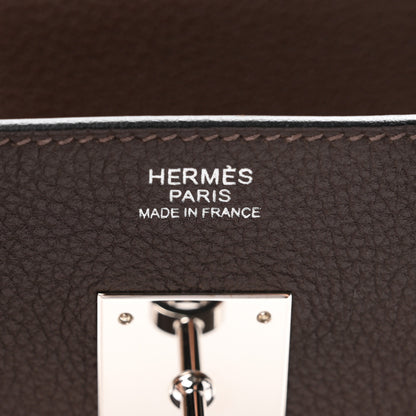 Hermes Togo Verson Birkin 30 Ebene Gold 6 of 10