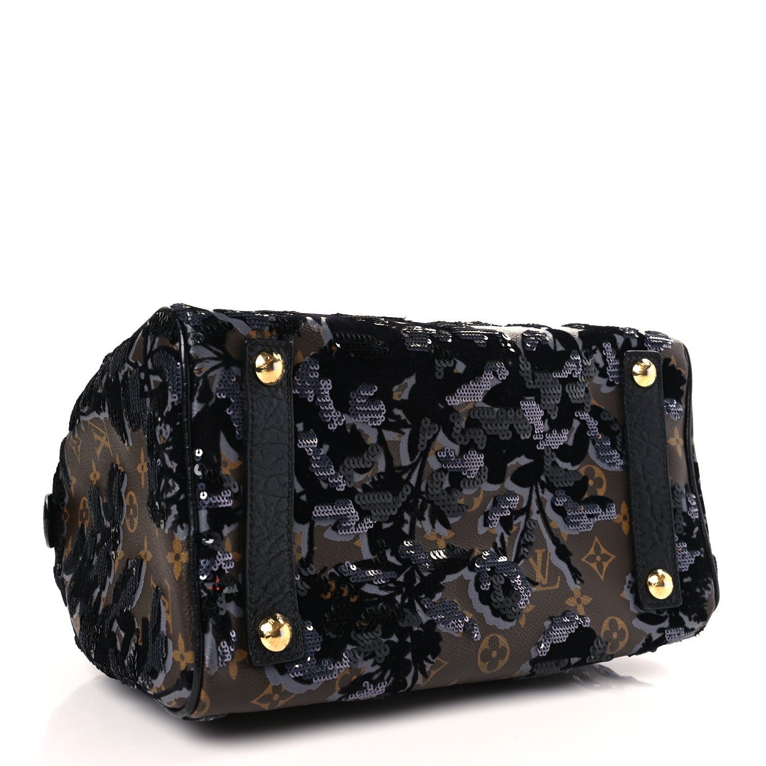 Louis Vuitton Monogram Fleur De Jais Sequins Speedy 30 4 of 8
