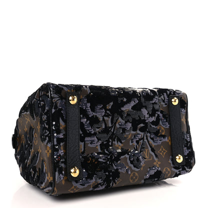 Louis Vuitton Monogram Fleur De Jais Sequins Speedy 30 4 of 8