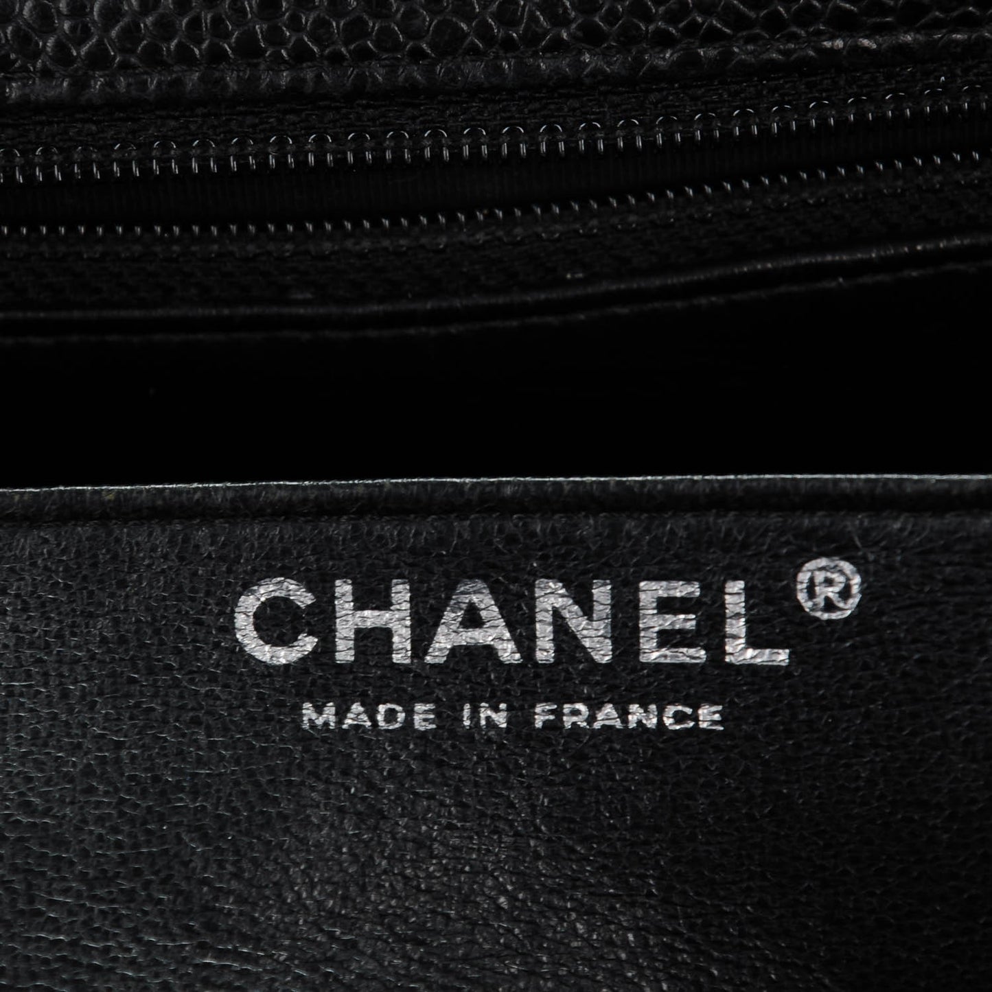 Caviar Quilted Jumbo Single Flap Black