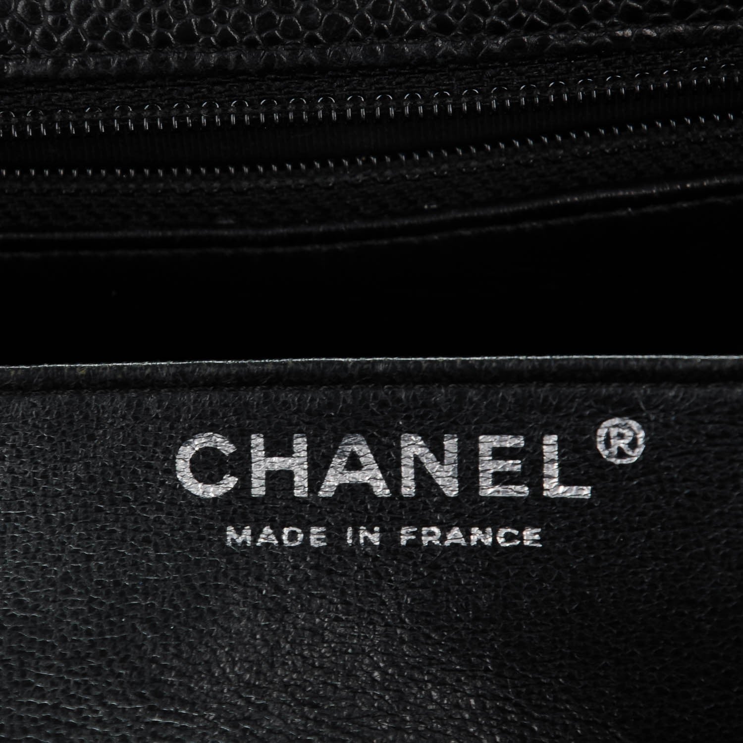 Chanel Caviar Quilted Jumbo Single Flap Black 7 of 9