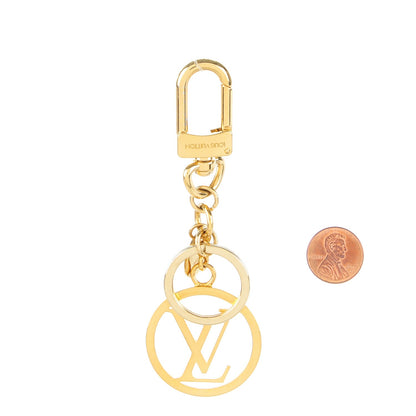 Louis Vuitton LV Circle Key Holder Gold 2 of 5