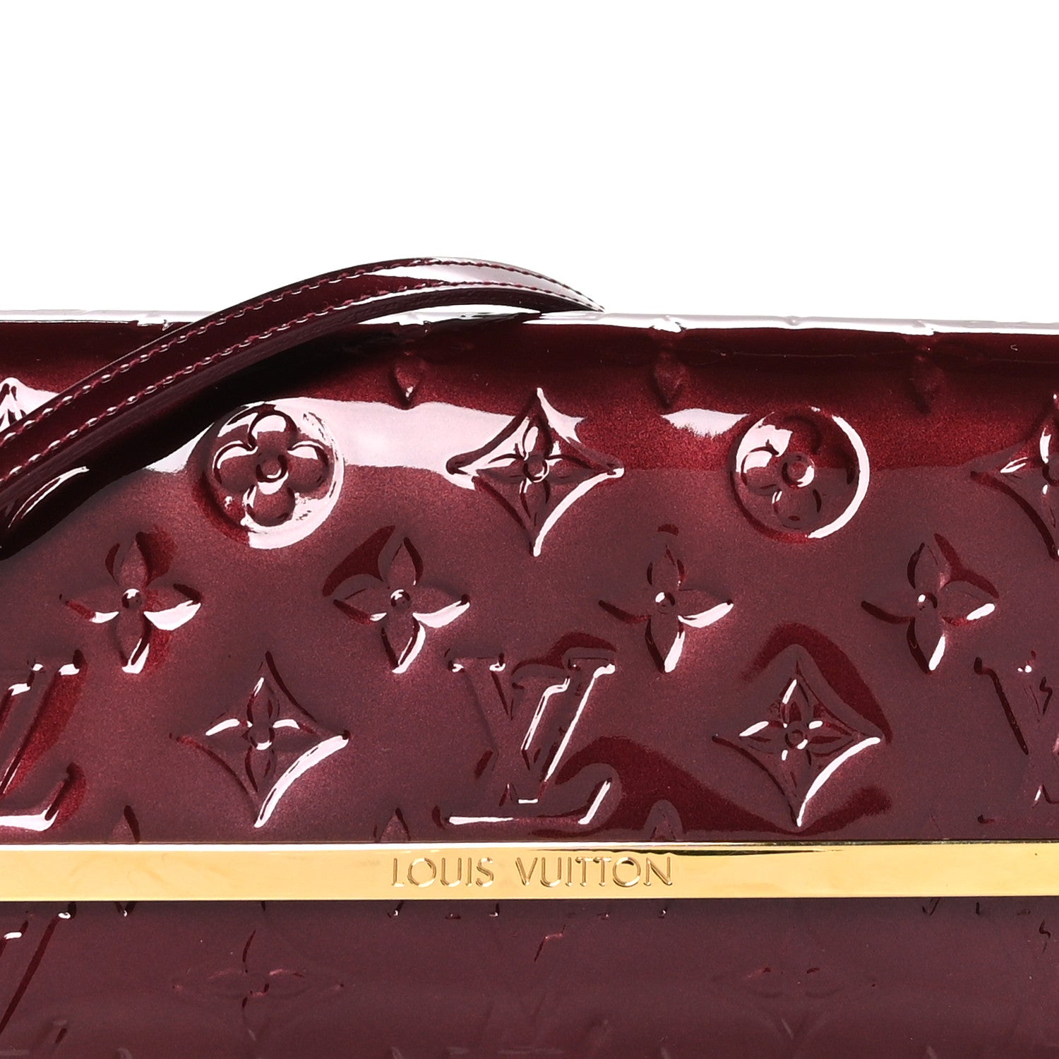Louis Vuitton Vernis Rossmore MM Amarante 8 of 10