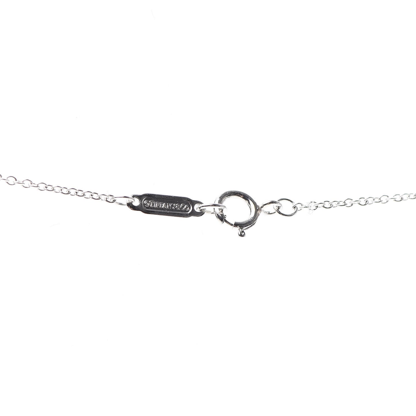Platinum Diamond Mini Bow Pendant Necklace