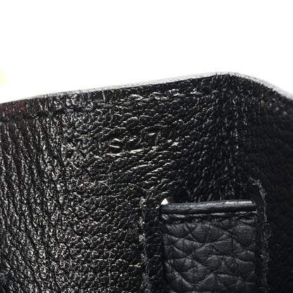 Hermes Togo Kelly Retourne 32 Black 6 of 10