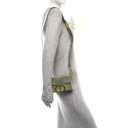 Christian Dior Box Calfskin 30 Montaigne Box Bag Mint Green 2 of 15
