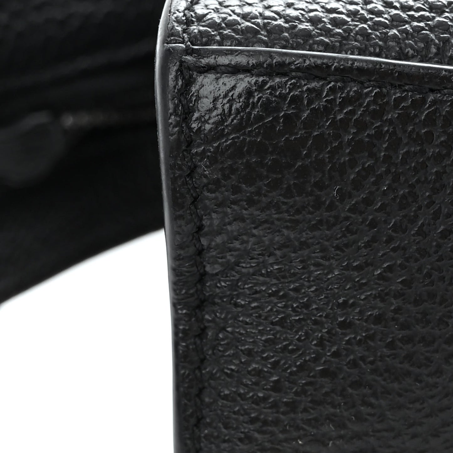 Grained Calfskin Neo Classic Black Hardware Mini City Black
