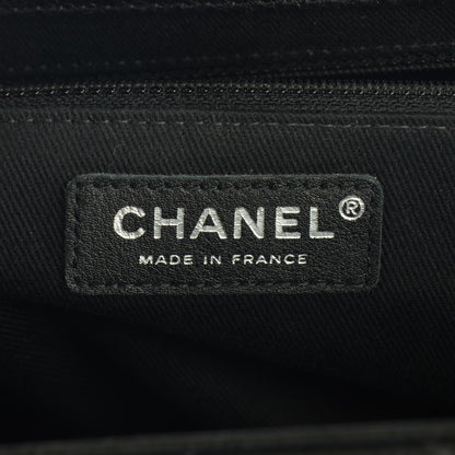 Chanel Caviar Quilted CC Large Clutch Black 5 of 7