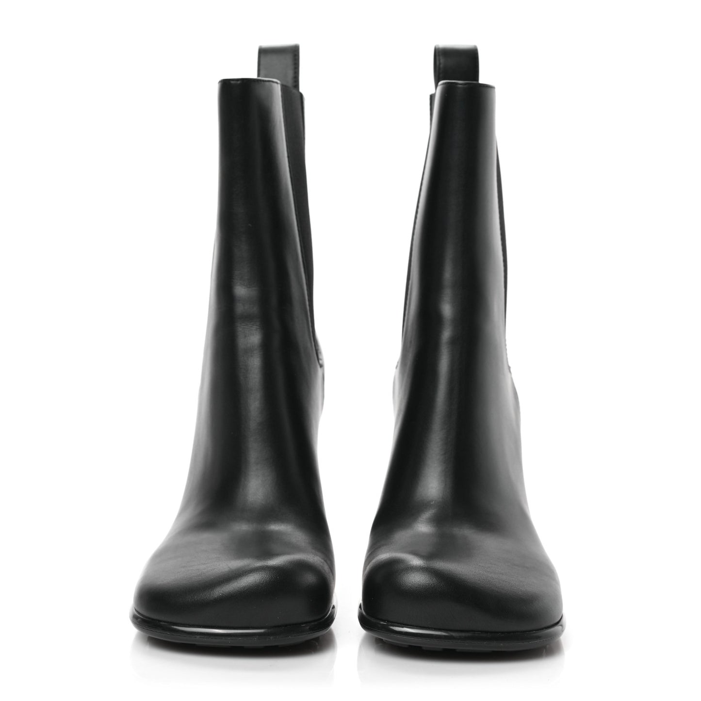 Calfskin Storm Chelsea Boots 41 Black