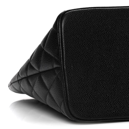 Chanel Caviar Quilted Medallion Tote Black 9 of 15