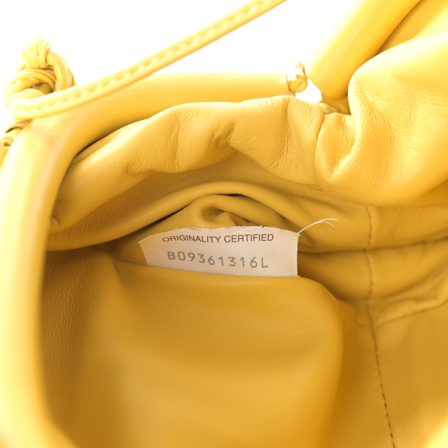 Bottega Veneta Nappa Intrecciato The Mini Pouch Buttercup 7 of 11