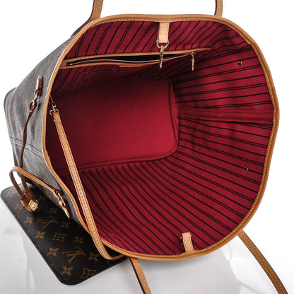 Louis Vuitton Monogram Neo Neverfull MM Pivoine 6 of 8