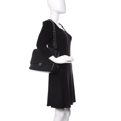 Chanel Caviar Quilted Maxi Single Flap Black 2 of 12