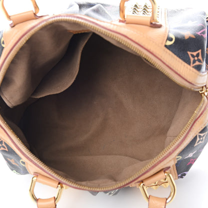 Louis Vuitton Monogram Multicolor Courtney MM Black 5 of 14