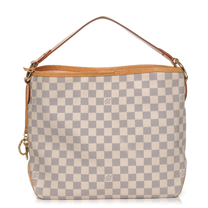 Louis Vuitton Damier Azur Delightful PM Rose Ballerine 1 of 11