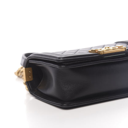 Chanel Lambskin Quilted Small Boy Flap Black 9 of 11