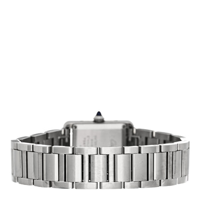 Cartier Stainless Steel 22mm Tank Must Quartz Watch 3 of 5