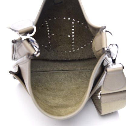 Hermes Taurillon Clemence Evelyne III PM Sauge 5 of 11