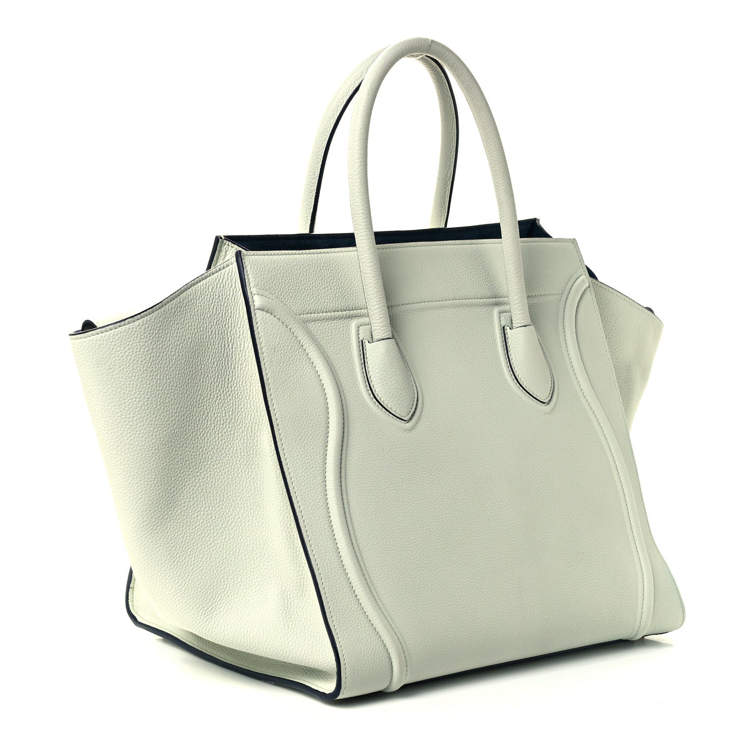 Baby Grained Calfskin Medium Phantom Luggage Jade