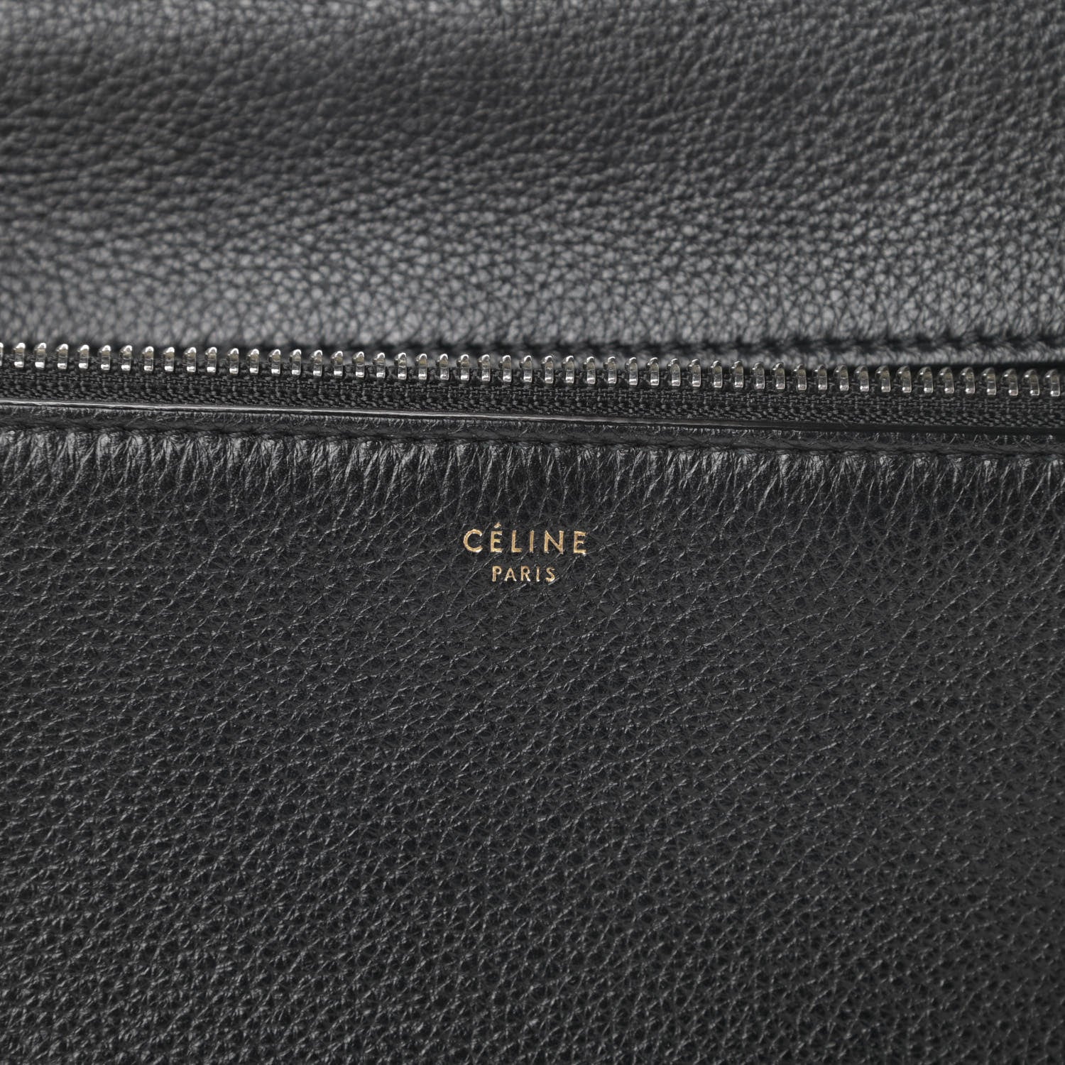 Celine Supple Calfskin Medium Edge Shoulder Bag Black 6 of 12