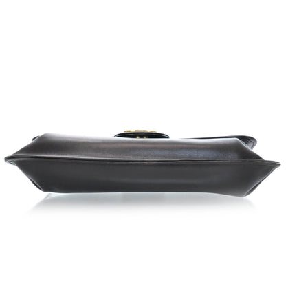 Gucci Leather Clutch Dark Brown 4 of 6