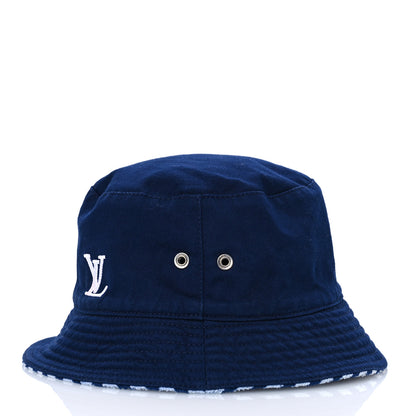 Louis Vuitton LV Graphical Reversible Bucket Hat Blue 7 of 14